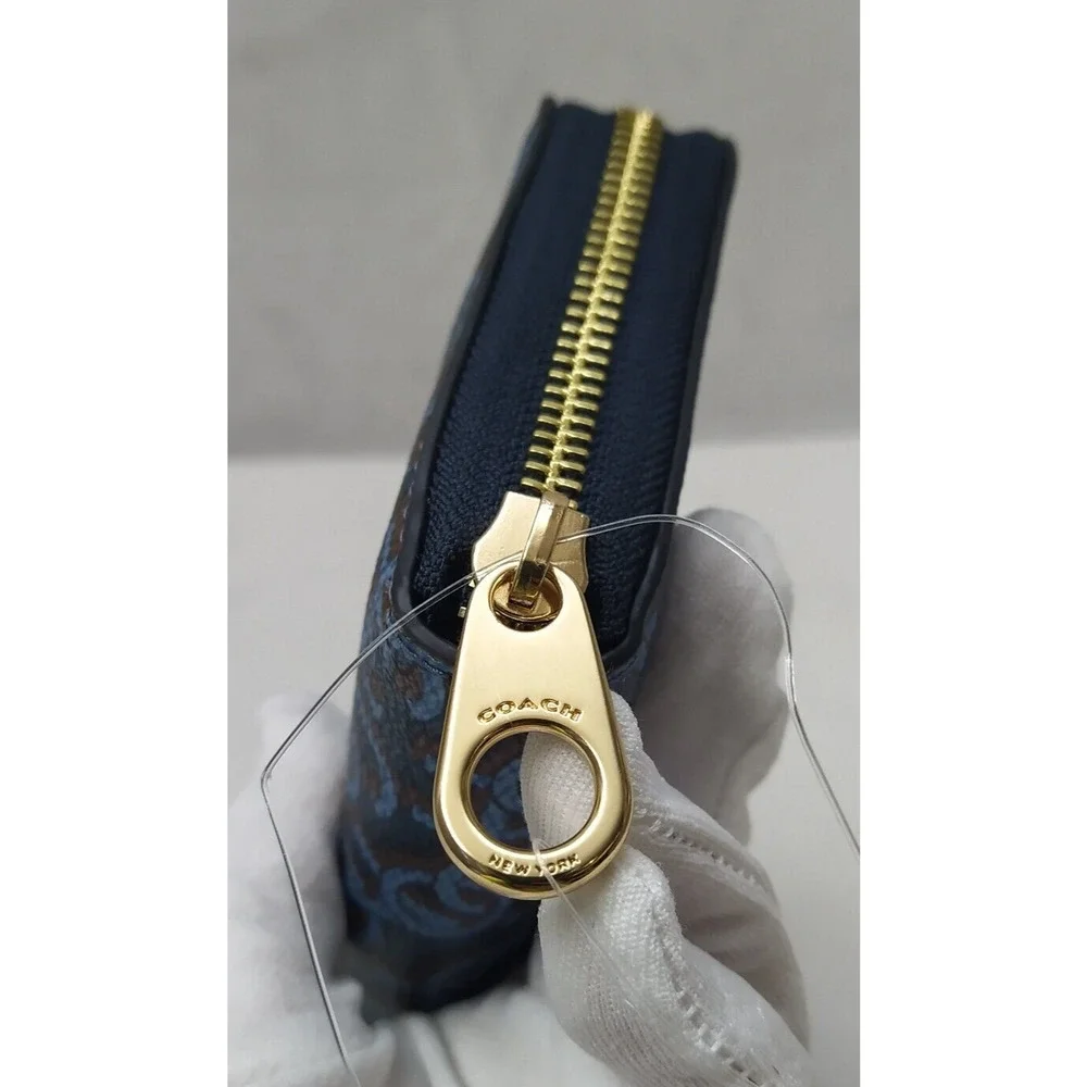 Coach navy monogram